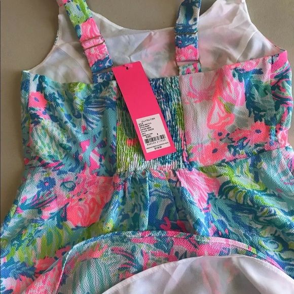 Lilly Pulitzer Daffodil Dress Fished My Wish - Picture 10 of 12